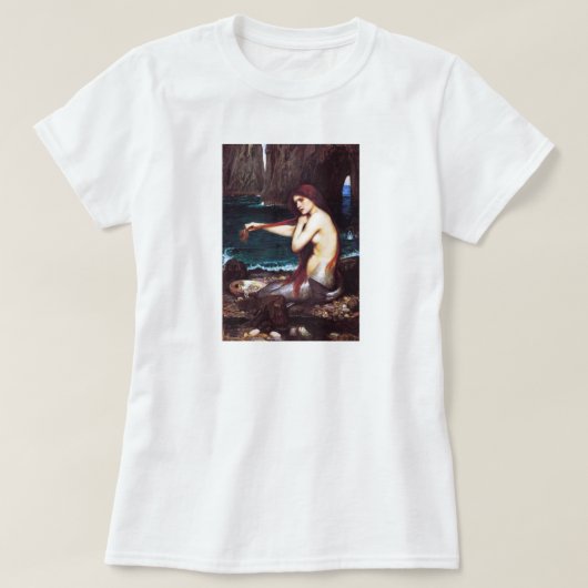 John William Waterhouse Mermaid T-shirt (Design voorkant)