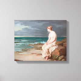 John William Waterhouse Miranda Art Ingepakt Canva Canvas Afdruk