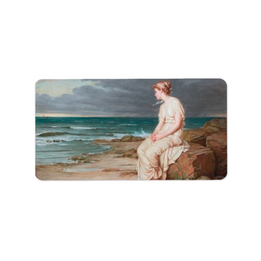 John William Waterhouse Miranda Art Labels (Voorkant)