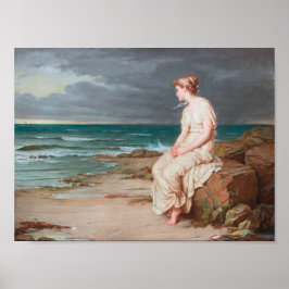 John William Waterhouse Miranda Art Poster