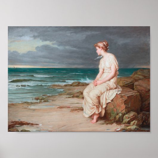 John William Waterhouse Miranda Art Poster (Voorkant)