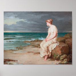 John William Waterhouse Miranda Art Poster