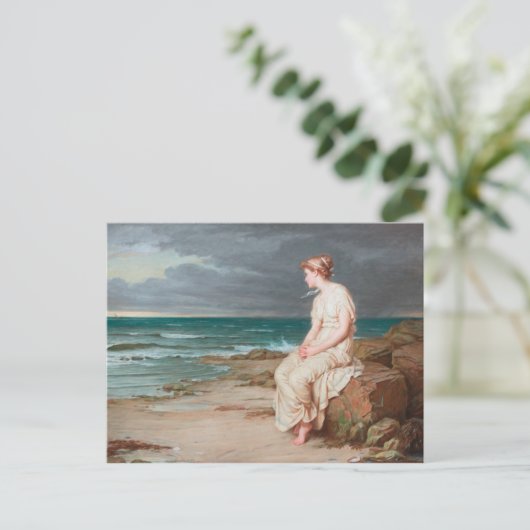 John William Waterhouse - Miranda Briefkaart (Staand voorkant)