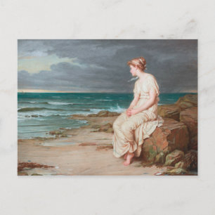 John William Waterhouse - Miranda Briefkaart