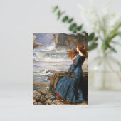 John William Waterhouse - Miranda - The Tempest Briefkaart (Staand voorkant)