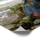 John William Waterhouse Miranda The Tempest Poster (Hoek)