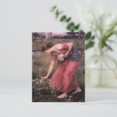John William Waterhouse - Narcissus - Fine Art Briefkaart (Staand voorkant)