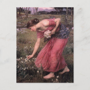 John William Waterhouse - Narcissus - Fine Art Briefkaart
