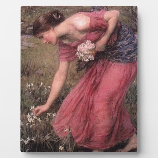 John William Waterhouse - Narcissus - Fine Art Fotoplaat (Voorkant)