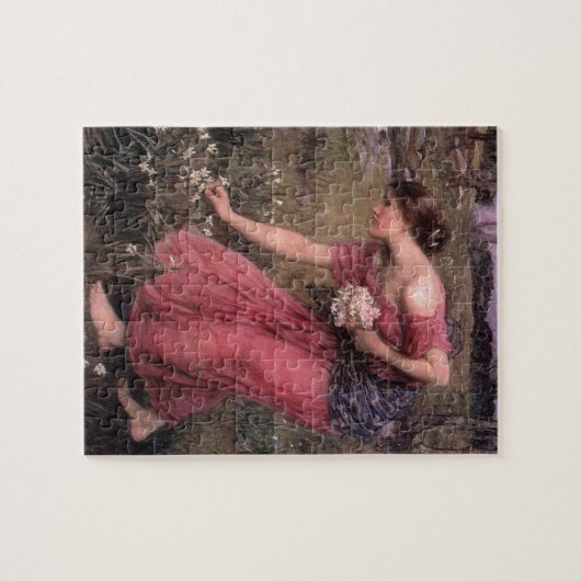 John William Waterhouse - Narcissus - Fine Art Legpuzzel (Horizontaal)