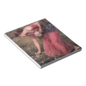 John William Waterhouse - Narcissus - Fine Art Notitieblok (Schuin)