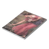 John William Waterhouse - Narcissus - Fine Art Notitieblok (Linkerzijde)