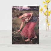John William Waterhouse- Narcissus Kaart (Gele Bloem)