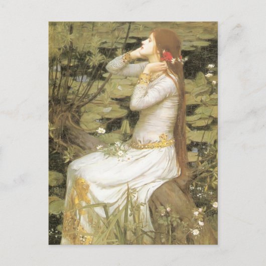 John William Waterhouse- Ophelia Briefkaart (Voorkant)