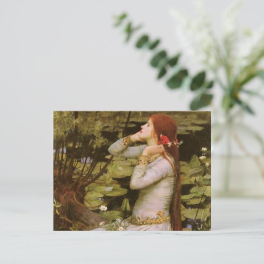 John William Waterhouse Ophelia Briefkaart (Staand voorkant)