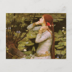 John William Waterhouse Ophelia Briefkaart