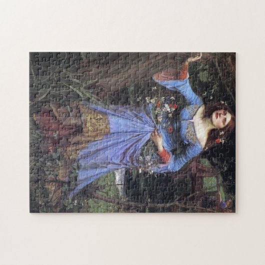 John William Waterhouse - Ophelia Legpuzzel (Horizontaal)