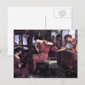 John William Waterhouse-Penelope en de Suitors Briefkaart (Voorkant / Achterkant)