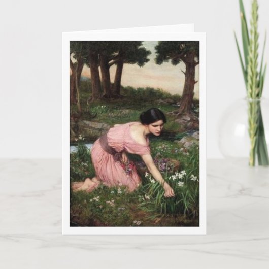 John William Waterhouse - Spring Spreads... Kaart (Voorkant)