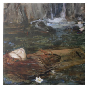 John William Waterhouse - Study for Nymphs Finding Tegeltje