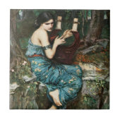 John William Waterhouse The Charmer Tile Tegeltje (Voorkant)