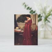John William Waterhouse- The Crystal Ball Briefkaart (Staand voorkant)