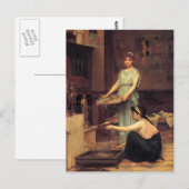 John William Waterhouse- The Household Gods Briefkaart (Voorkant / Achterkant)