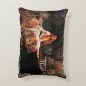 John William Waterhouse The Lady of Shalott Accent Kussen (Achterkant (Verticaal))