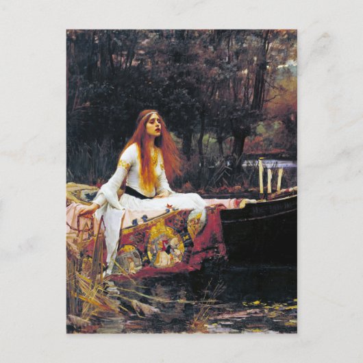 John William Waterhouse The Lady of Shalott Briefkaart (Voorkant)