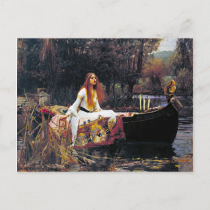 John William Waterhouse The Lady of Shalott Briefkaart