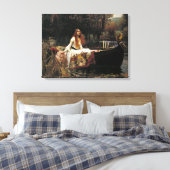 John William Waterhouse The Lady of Shalott Canvas Afdruk (Insitu (Slaapkamer))