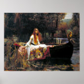 John William Waterhouse The Lady of Shalott Poster (Voorkant)