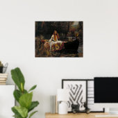 John William Waterhouse - The Lady of Shalott Poster (Thuiskantoor)