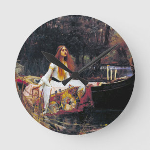 John William Waterhouse The Lady of Shalott Ronde Klok