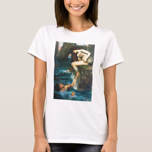 John William Waterhouse The Siren T-shirt (Voorkant)