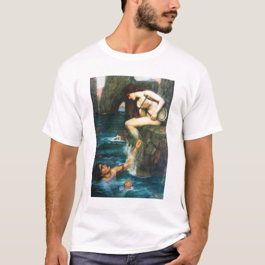John William Waterhouse The Siren T-shirt (Voorkant)