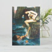John William Waterhouse The Siren Uitnodigingen (Staand voorkant)