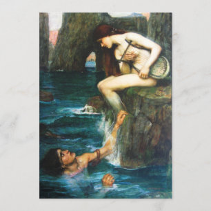 John William Waterhouse The Siren Uitnodigingen