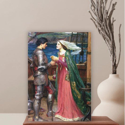 John William Waterhouse Tristan en Isolde Kaart