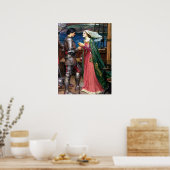 John William Waterhouse Tristan en Isolde Poster (Keuken)