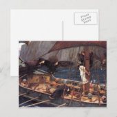 John William Waterhouse- Ulysses en de Sirens Briefkaart (Voorkant / Achterkant)