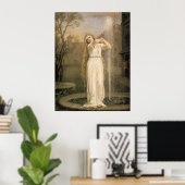 John William Waterhouse Undine Poster (Thuiskantoor)