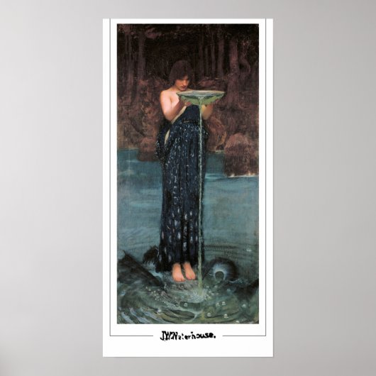 John William Waterhouse Zedign Art Poster #102 (Voorkant)