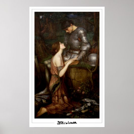John William Waterhouse Zedign Art Poster #2 (Voorkant)