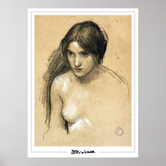 John William Waterhouse Zedign Art Poster #4 (Voorkant)