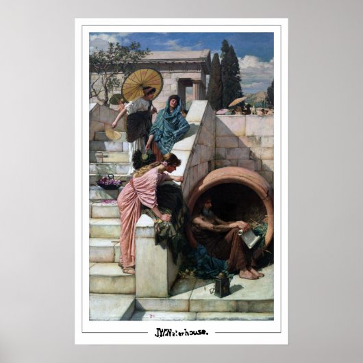 John William Waterhouse Zedign Art Poster #69 (Voorkant)