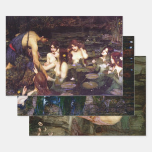 John Williams Waterhouse Pre Raphaelite Inpakpapier Vel
