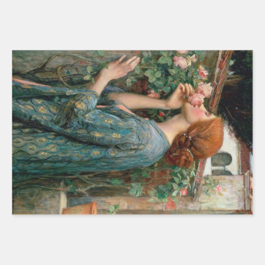 John Williams Waterhouse Pre Raphaelite Inpakpapier Vel (Voorkant 2)