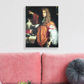 John Wilmot 2nd Earl of Rochester, c.1675 Canvas Afdruk (Insitu (Woonkamer))