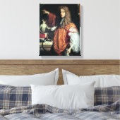 John Wilmot 2nd Earl of Rochester, c.1675 Canvas Afdruk (Insitu (Slaapkamer))